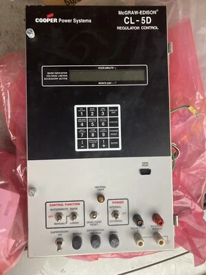 Control regulador de voltaje Cooper Power Systems CL 5D Mcgraw Edison CL-5D 4F Foto 1 de 4