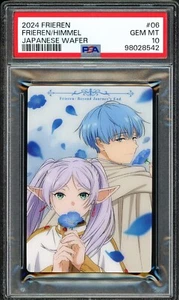 PSA 10 - 2024 FRIEREN JAPANESE WAFER 06 FRIEREN-HIMMEL - Picture 1 of 2