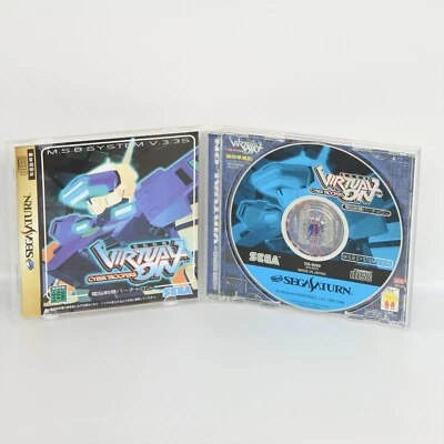 VIRTUAL ON Cyber Troopers Sega Saturn ccc ss - Image 1 of 2