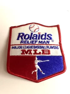 ROLAIDS RELIEF MAN MAJOR LEAGUE BASEBALL PLAYERS MLB PATCH - Picture 1 of 3