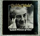 GOLDA MEIR: Israel&#39;s Woman Of Valor LP,  Brand New,  Sealed