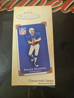 Peyton Manning 2004 sello recuerdo Indianapolis Colts árbol de Navidad adorno Foto 1 de 4