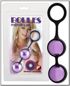 PALLINE OSCILLANTI VIOLA SILICONE E PLASTICA SEX TOYS - Foto 1 di 1
