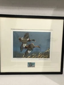 RICHARD W. PLASSCHAERT 1979 IMPRESIÓN DE AVES FIRMADA Y NUMERADA #7575/12950 (10-PRT-9) - Imagen 1 de 9