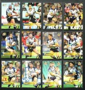 2008 NRL COWBOYS SELECT CHAMPIONS TRADING CARDS FULL SET 12 Cards - Picture 1 of 1