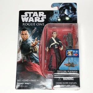 Star Wars CHIRRUT IMWE Rogue One Collection Action Figure Cape Staff Proiettile - Foto 1 di 4