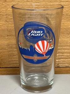 BEER PINT GLASS ~ Anheuser-Busch Bud Light ~ Albuquerque - Picture 1 of 4