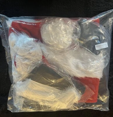 CLASSIC SANTA SUIT, 7 Piece Sz: M2XL, NEW IN PACKAGE, SUIT YOURSELF COSTUME CO. - Image 1 of 4