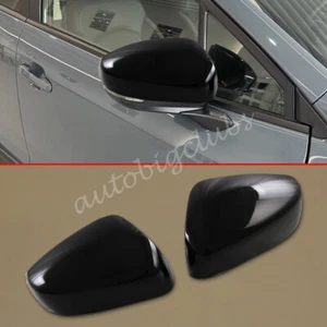 For Subaru Crosstrek 2024-2025 Black Side Rearview Mirror Cover Trims Accessory - Bild 1 von 5