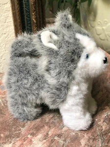 Retired American Girl Blue eyed Show Dog 7" Plush Pepper Husky Gray White - Picture 1 of 9