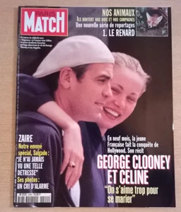 PARIS MATCH N°2499 (17/04/1997) -Clooney/Zaïre/M.Jackson/Lalanne -Etat collector - Imagen 1 de 24