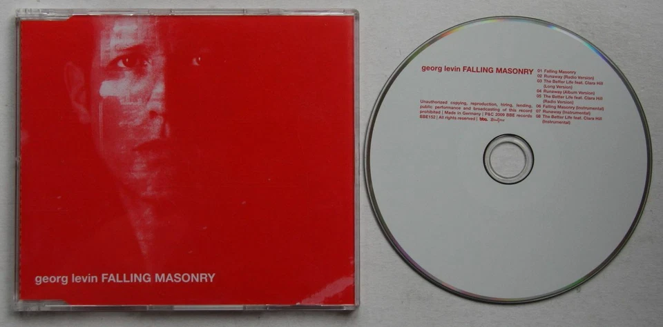 Georg Levin Falling Masonry 8Track Adv CD-Maxi House - Bild 1 von 1