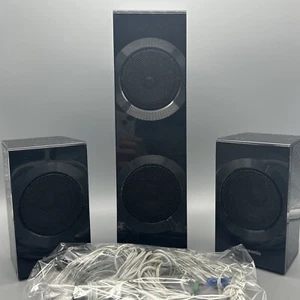 3er Set Panasonic SB-HS190 Cube Regaltheater Lautsprecher getestet funktioniert - Bild 1 von 14