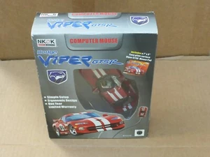 Vintage 2001 Nkok Dodge Viper GTS R wired PS2 computer mouse - Picture 1 of 10