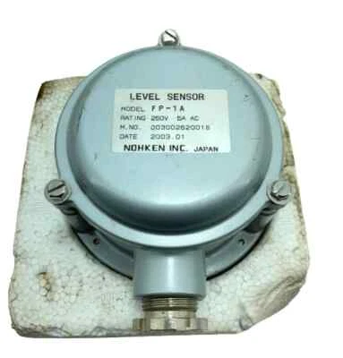Nohken FP-1A / F P - 1 A Level Sensor 250V 5A AC Pneumatic Liquid - Image 1 of 4