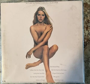 AL KOOPER - Act Like Nothing's Wrong (UA-LA 702-G) 1976 Vinyl Record LP w/Inner - Picture 1 of 2