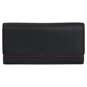 Mancini Sonoma Women’s Leather Quad fold Wallet with Enhanced RFID Protection - Picture 1 of 27