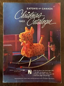 Catálogo de Navidad Eatons of Canada 1963 - ¡Muy raro de encontrar en este estado! - Imagen 1 de 11
