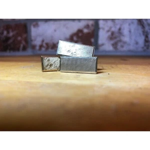 Vintage Gold Filled Simmons Cuff Links & Matching Tie Clip, Gold Filled - Picture 1 of 7