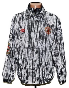 MANCHESTER UNITED 1992/1993 TRAINING FUSSBALL JACKE UMBRO GR XL ERWACHSENE - Bild 1 von 7