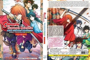 ENGLISH DUBBED Samurai Rurouni Kenshin Meiji Kenkaku Romantan DVD All Region - Picture 1 of 1