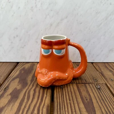 Оранжевая 3D кофейная кружка Hank the Octopus Finding Dory 16 унций Disney Pixar Nemo - Изображение 1 из 4