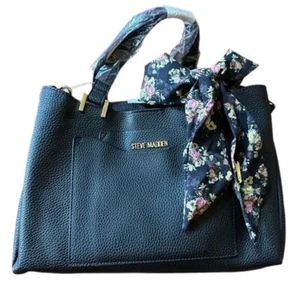 Steve Madden B Parker Black Handbag Crossbody - Picture 1 of 16
