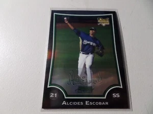 ALCIDES ESCOBAR 2009 Bowman Chrome Refractor #198 GEM MINT RC - Picture 1 of 1