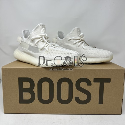 US 10.5 Adidas Yeezy Boost 350 V2 Low Bone HQ6316 2023