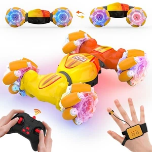 Gesture Sensor RC Cars, Hand Controlled Stunt Remote Control Car Toys for 6-1... - Picture 1 of 8
