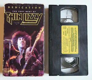 THIN LIZZY Dedication: The Very Best Of vhs 1991 Musikvideos PHIL LYNOTT OOP - Bild 1 von 5