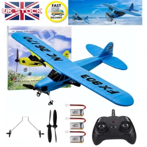 RC Foam Aircraft 2.4G Rc Glider Remote Control Fighter Plane Boy Toy Xtmas Gifts - Picture 1 of 7