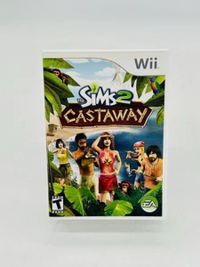 The Sims 2: Castaway (Nintendo Wii, 2007) con manuale CIB completo - Foto 1 di 4
