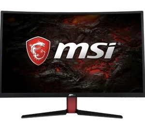 MSI OPTIX G27C2 27 INCH 144HZ TRUE COLORS CURVED GAMING computer MONITOR W STAND - Picture 1 of 6