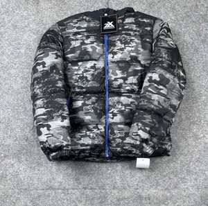 ZeroXposur Boys Large 10-12 Heavyweight Puffer Jacket Black Grey - Picture 1 of 8