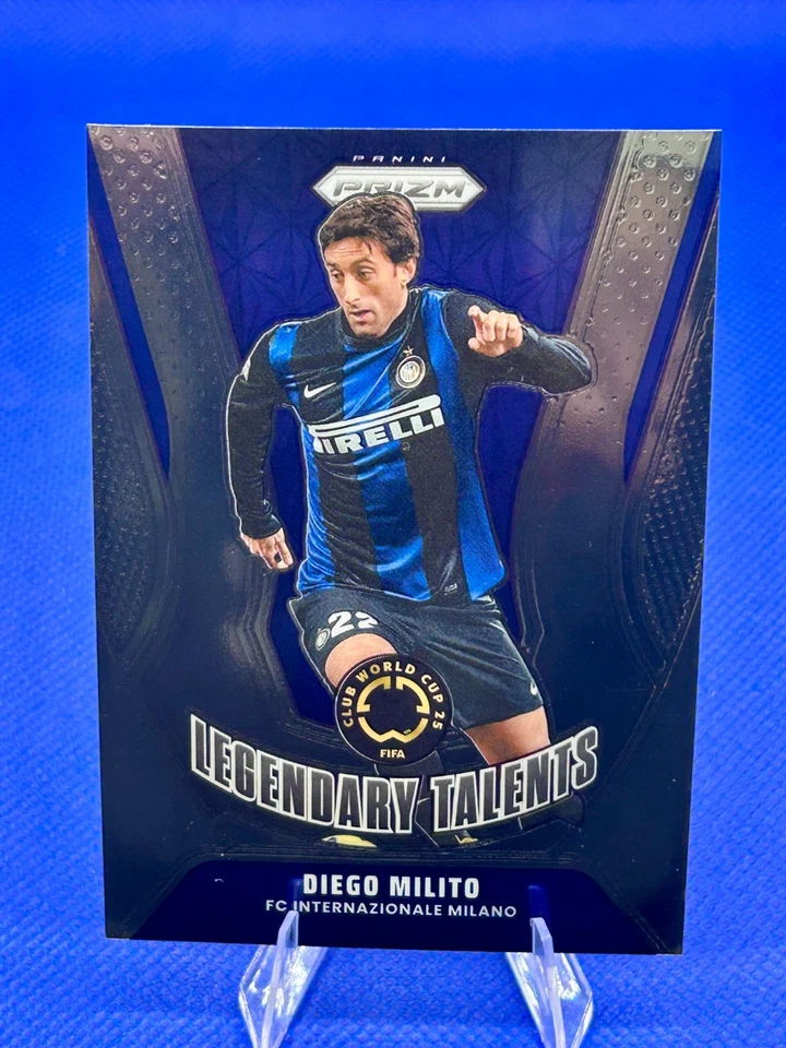 2025 Prizm FIFA World Cup Diego Milito Legendary Talents #8 Inter Milan - Image 1 of 1