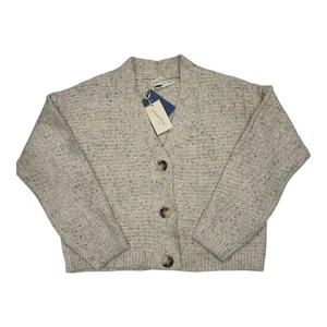 Universal Thread Womens Marled Long Sleeve Button Up Cardigan Sweater Size L NWT - Picture 1 of 4