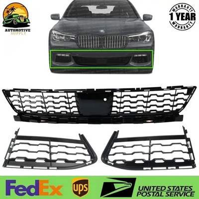 Nuevo kit de montaje de rejilla de parachoques delantero para BMW Serie 7 2016-2018 Foto 1 de 4