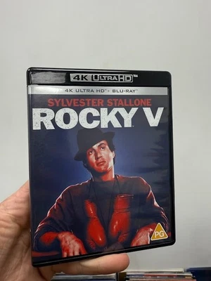 Rocky V (4K UHD + Blu-ray) Sylvester Stallone - Like New See Pics - Image 1 of 4