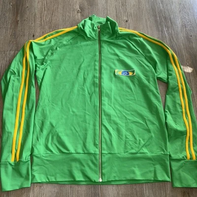 Brasil Brasil Fútbol Nacional Fútbol Cremallera Chaqueta de Pista Talla Grande Mujer Rosa Cha Foto 1 de 4