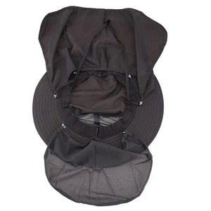  Outdoor Fischerhut breite Krempe Sonne Angeln Kappe Schutz Kopfbedeckung - Bild 1 von 12