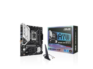 ASUS B760M-AYW WIFI D4 II Intel B760 (LGA 1700) microATX mATX Mainboard, PCIe - Bild 1 von 5