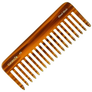Giorgio G49 Large 5.75 Inch Hair Detangling Comb, Wide Teeth for Thick Curly - Picture 1 of 29