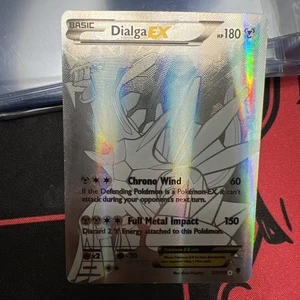  Dialga EX Full Art Secret Rare Silver Card 122/119 Phantom Forces 2014.  - Picture 1 of 10