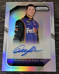 2016 Panini Prizm NASCAR Denny Hamlin Signatures Autograph - Picture 1 of 1