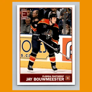 Jay Bouwmeester #62 2003-04 Pacific Exhibit Yellow Backs Florida Panthers Hockey - Picture 1 of 3