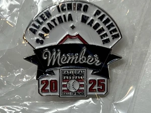 2025 Baseball HOF Museum Induction Weekend Member Lapel Pin Ichiro Sabathia - Picture 1 of 3