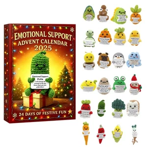 Emotional Support Advent Calendar 2025, 24 Days Christmas Advent Calendar HOT DE - Bild 1 von 6