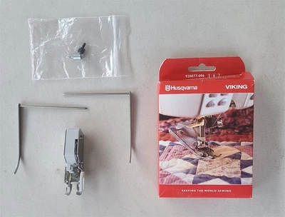 Husqvarna Viking Accesorio de pie intercambiable de doble alimentación para caminar (920219096) Foto 1 de 4