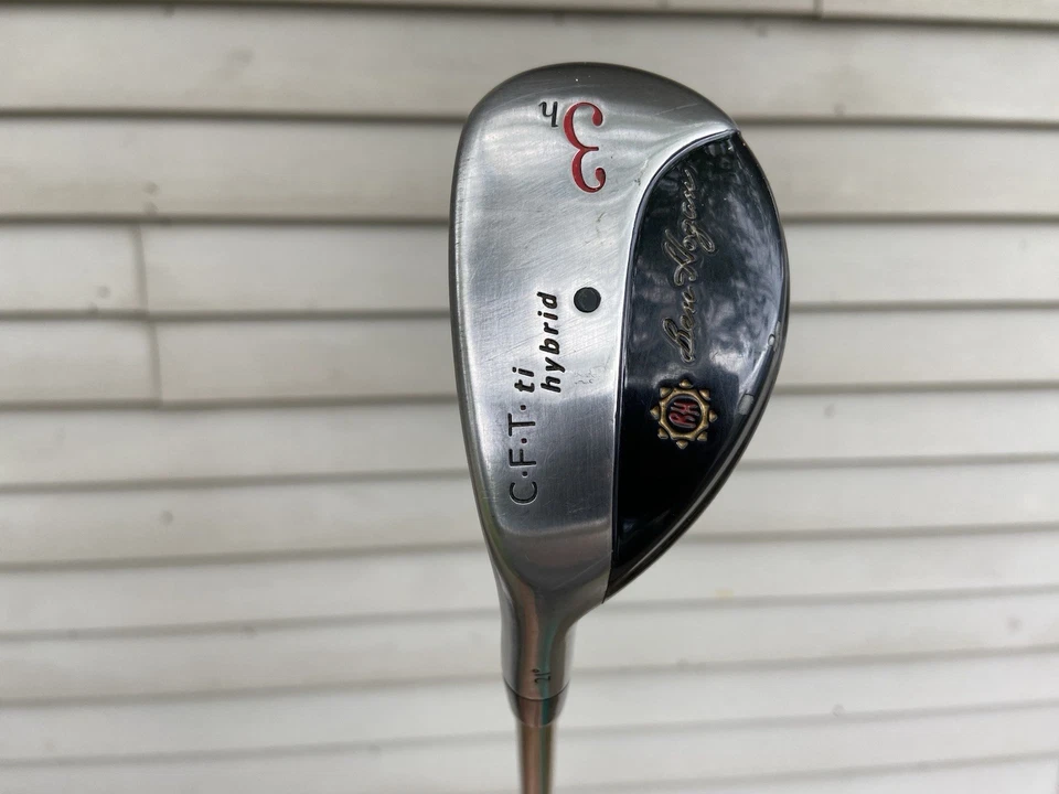 Left Handed Ben Hogan CFT Ti 21 Degree 3 Hybrid w/ Steel Crossfire S Flex Shaft - Image 1 of 4
